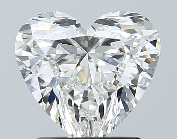Heart Natural Diamond 1.70ct I VS2