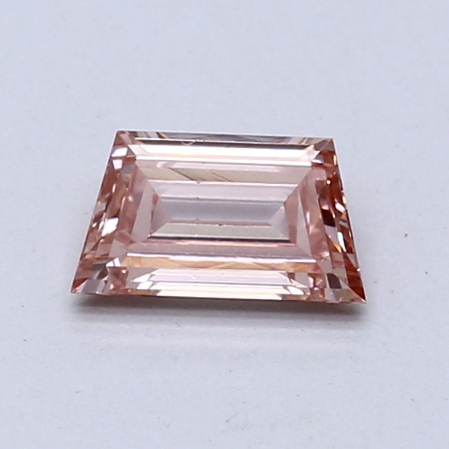 Trapezoid Fancy Intense Pink Lab-grown Diamond 0.59ct VS1 loose diamond
