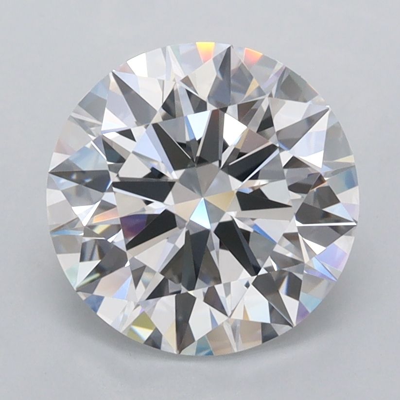 Round Lab-Grown Diamond 2.44ct D FL