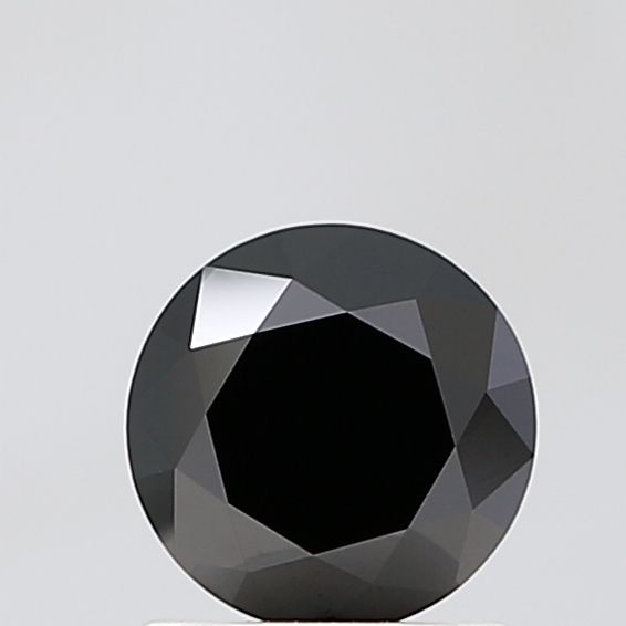 Round Black Lab-grown Diamond 1.05ct VVS2 loose diamond