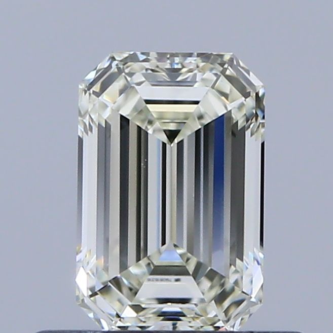 Emerald Natural Diamond 0.52ct J VS1