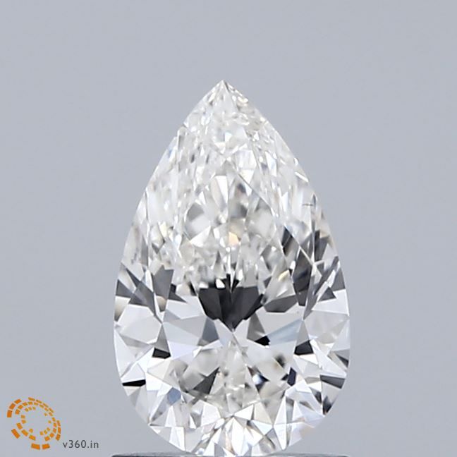 Pear Natural Diamond 1.01ct G VS2