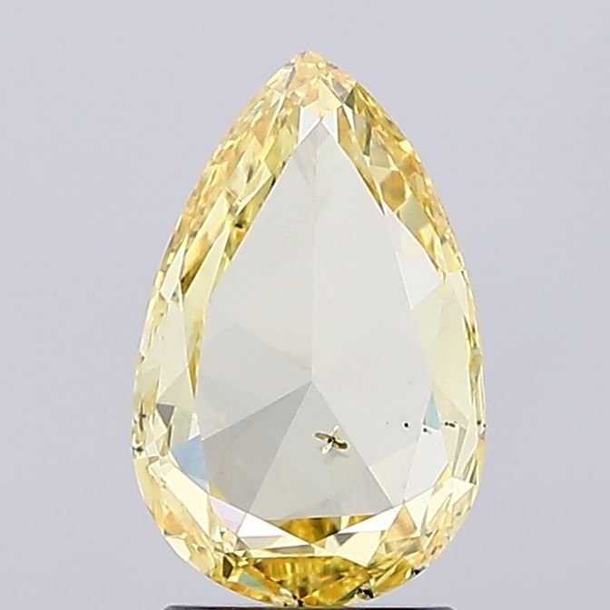 Rose Fancy Vivid Yellow Lab-grown Diamond 1.95ct VS2 loose diamond