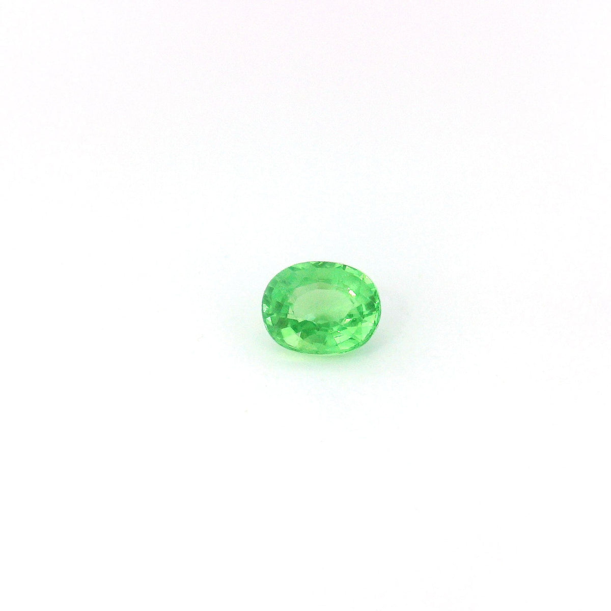 Oval Green Garnet 0.45ct loose gemstone