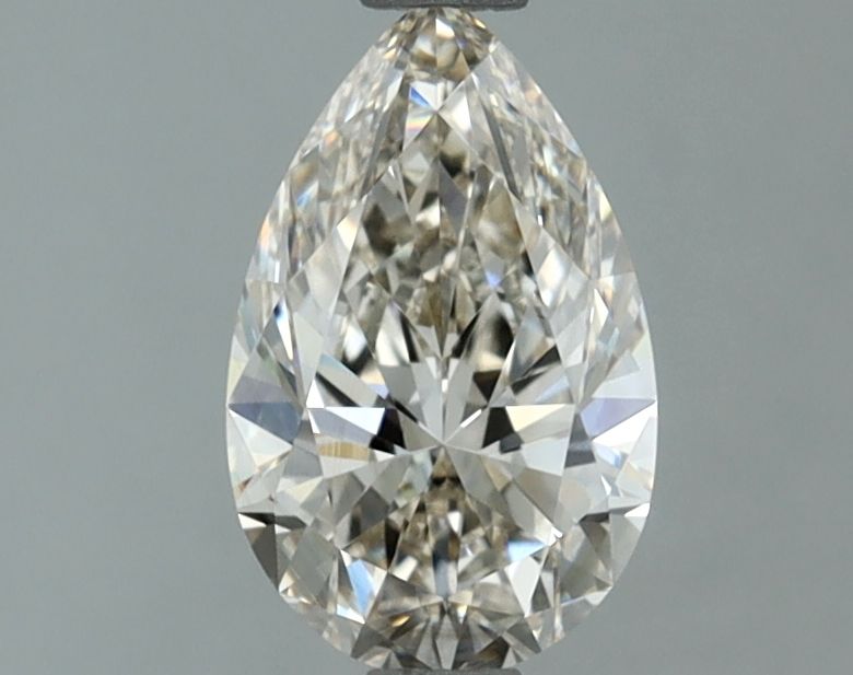 Pear Natural Diamond 1.01ct J VVS1