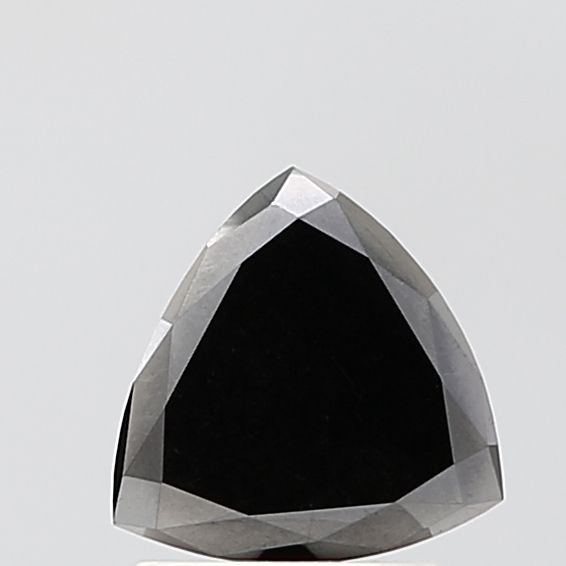 Trilliant Black Natural Diamond 1.03ct VVS2 loose diamond