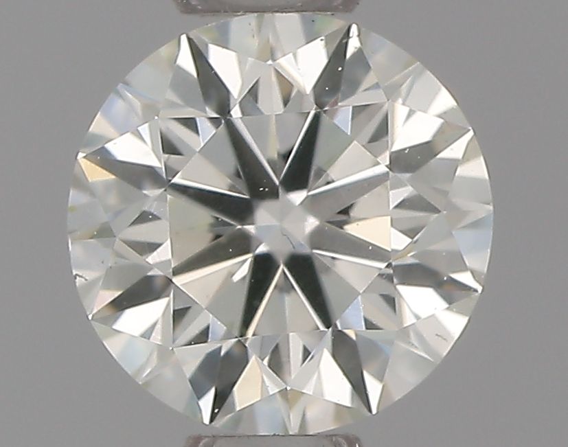 Round Faint Yellow Green Natural Diamond 0.4ct VS2 loose diamond