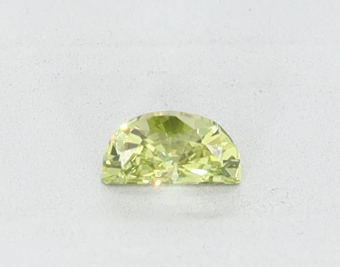 Half Moon Green Lab-grown Diamond 0.17ct VS1 loose diamond
