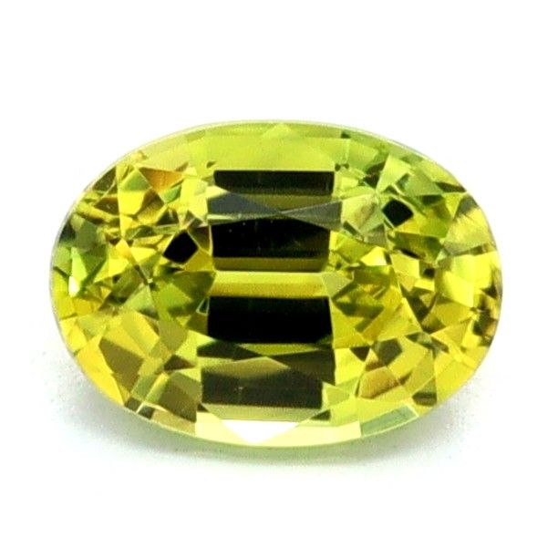 Oval Yellow Sapphire 0.42ct loose gemstone