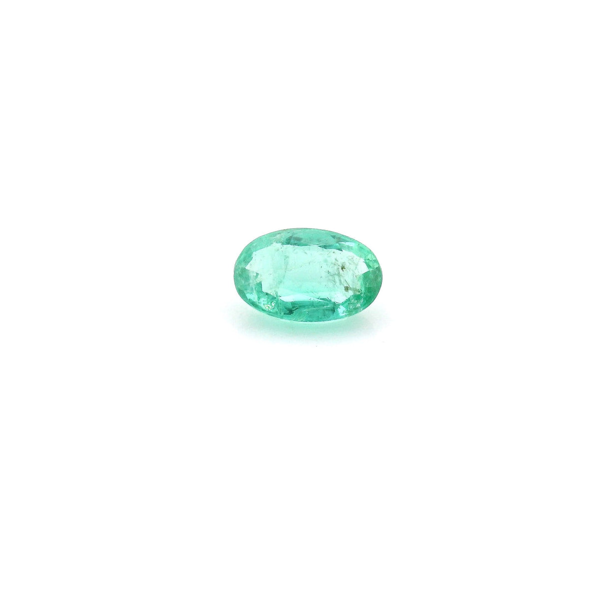 Oval Green Emerald 0.45ct loose gemstone