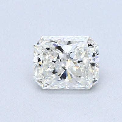 Radiant Natural Diamond 0.52ct I VVS2