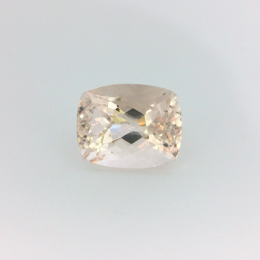 Cushion Pink Morganite 3.58ct loose gemstone