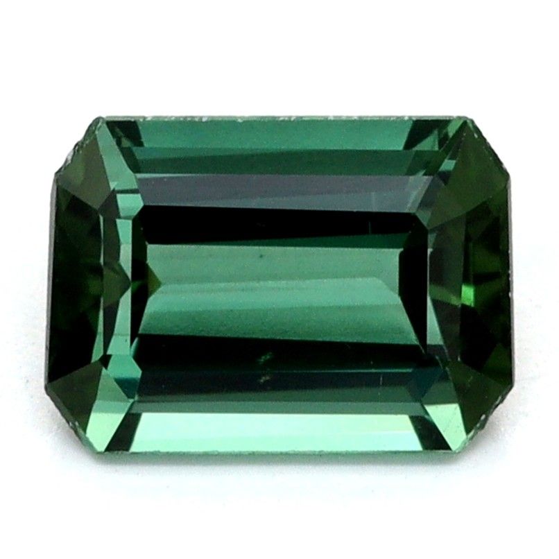 Emerald Teal Tourmaline 0.87ct loose gemstone