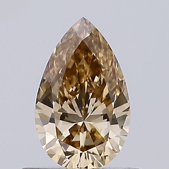 Pear Fancy Brown Natural Diamond 0.47ct VS1 loose diamond