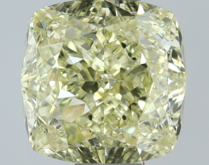 Cushion Fancy Yellow Natural Diamond 1.01ct VS1 loose diamond