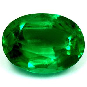 Oval Green Emerald 1.32ct loose gemstone