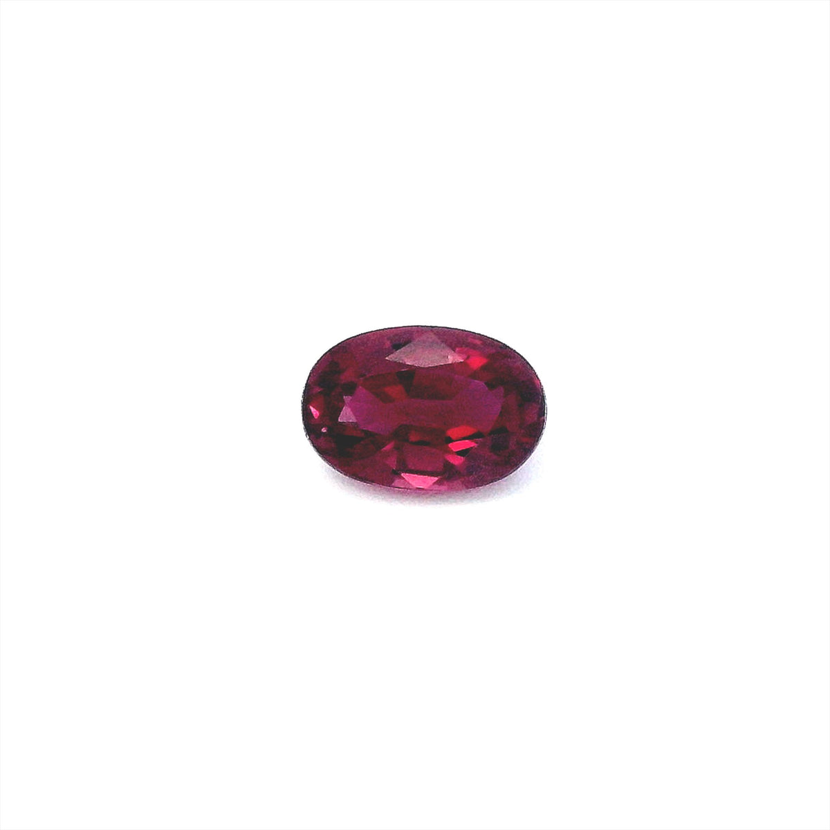 Oval Red Ruby 0.7ct loose gemstone