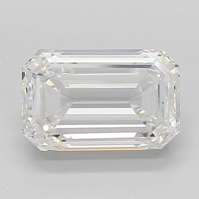 Emerald Lab-Grown Diamond 4.00ct F VVS1 (IGI)