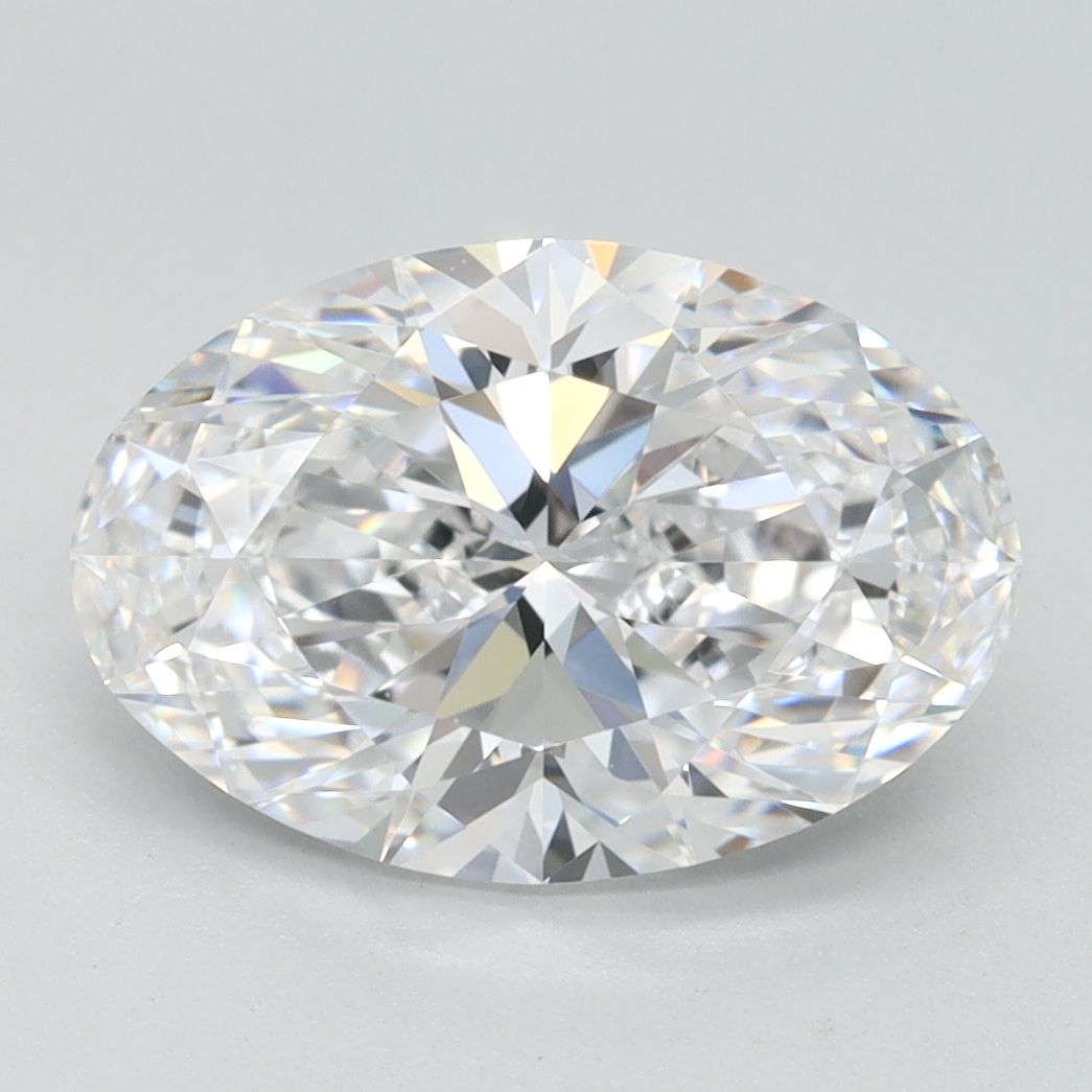 Oval Lab-Grown Diamond 2.31ct D VVS1