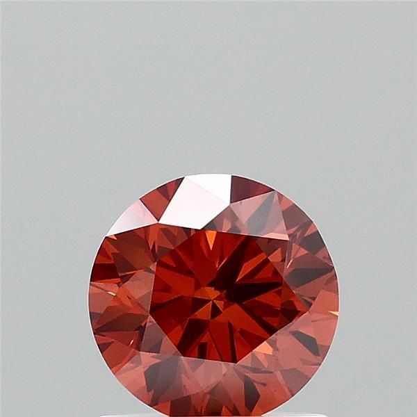 Round Fancy Intense Brownish Orange Lab-grown Diamond 1ct VS1 loose diamond