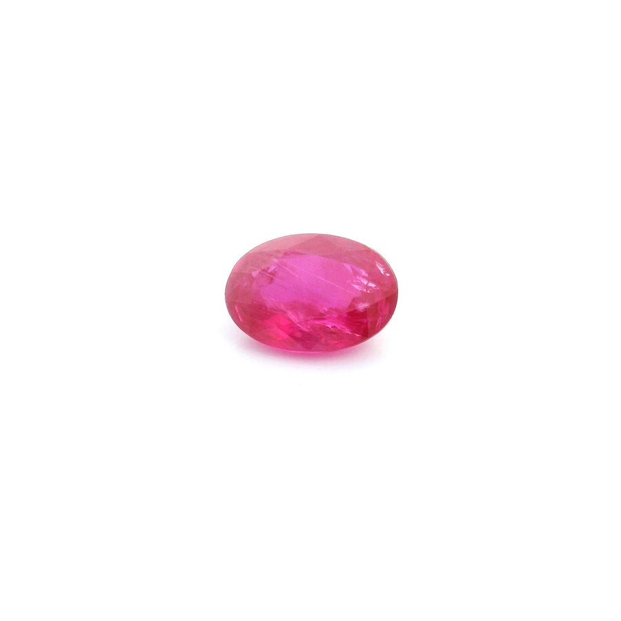 Oval Red Ruby 0.95ct loose gemstone