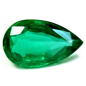Pear Green Emerald 2.14ct loose gemstone
