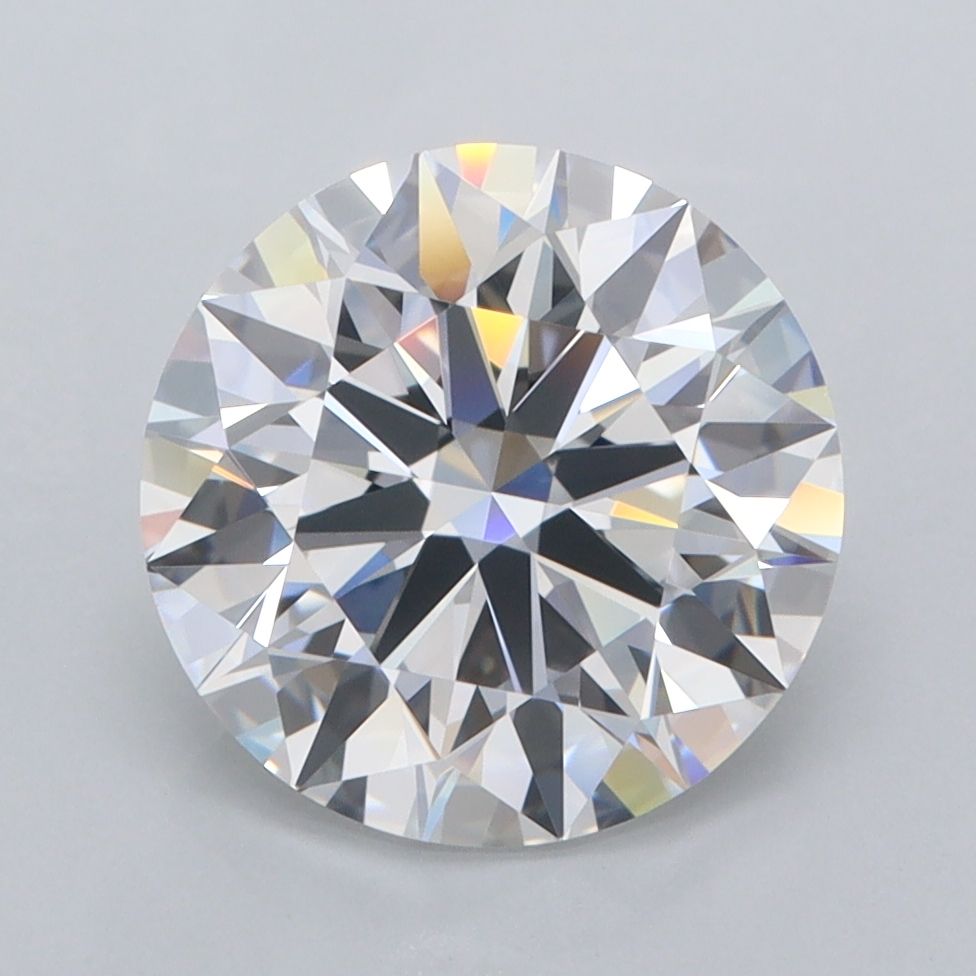 Round Lab-Grown Diamond 3.15ct D FL