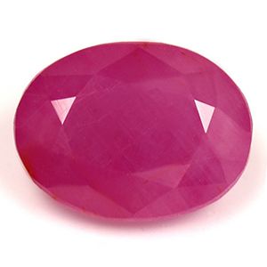 Oval Red Ruby 3.46ct loose gemstone