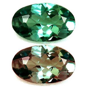 Oval Green Alexandrite 0.24ct loose gemstone