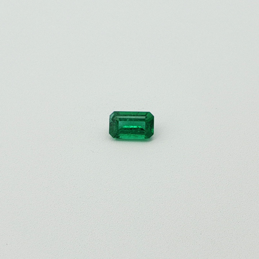 Octagonal Green Emerald 0.28ct loose gemstone