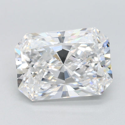 Radiant Lab-Grown Diamond 3.39ct D FL