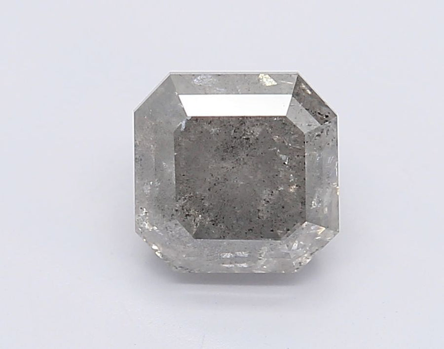 Square Emerald Fancy Light Gray Natural Diamond 1.46ct loose diamond
