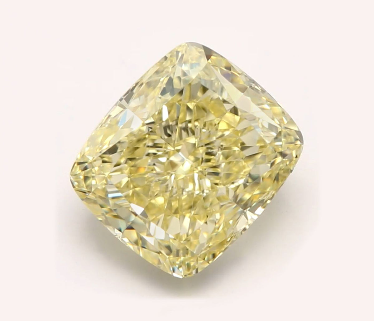 Cushion Fancy Yellow Natural Diamond 2.01ct VS2 loose diamond