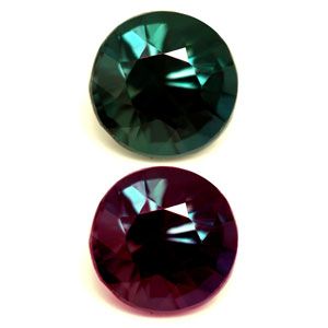 Round Green Alexandrite 0.29ct loose gemstone