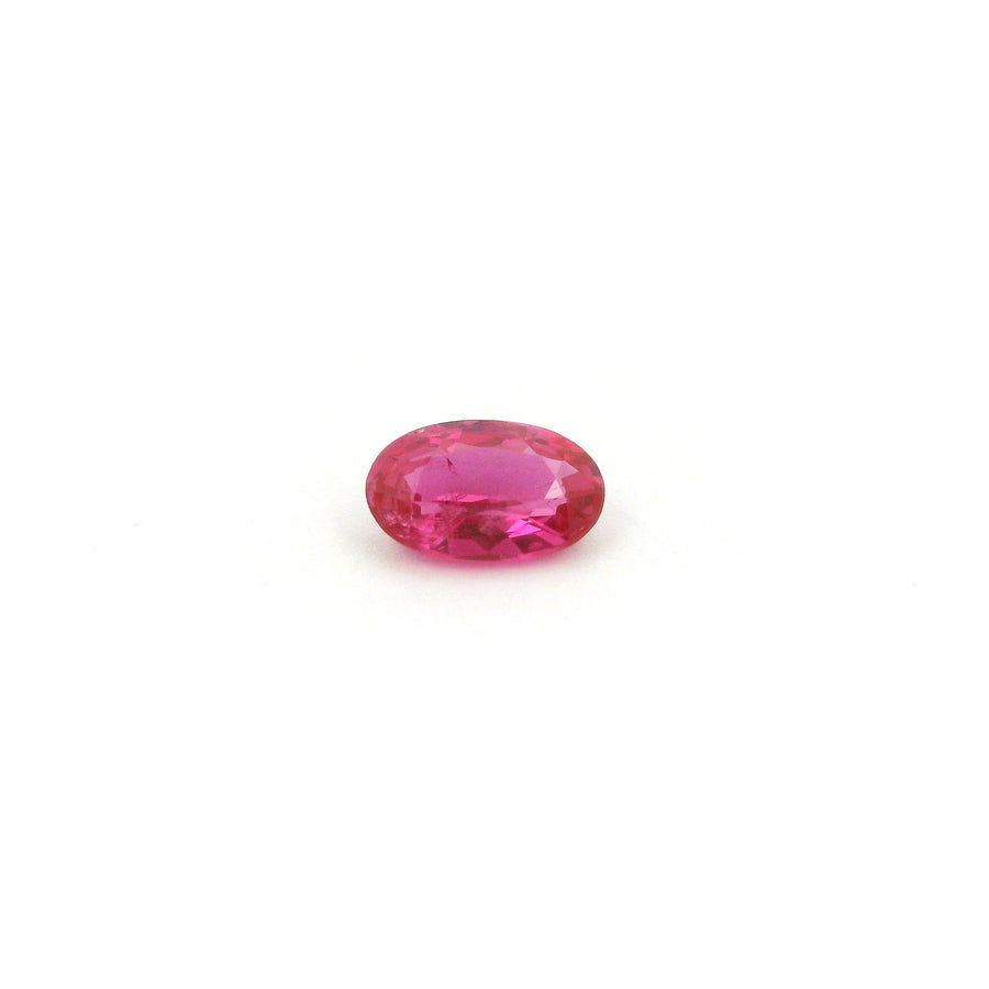 Oval Red Ruby 0.54ct loose gemstone