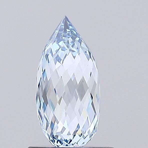 Briolette Fancy Vivid Blue Lab-grown Diamond 1.51ct VS1 loose diamond