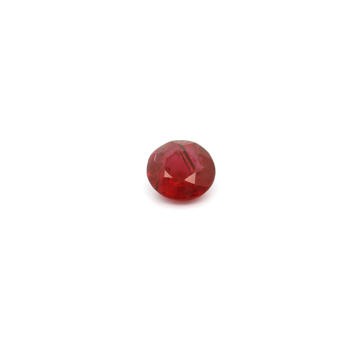Round Red Ruby 0.49ct loose gemstone
