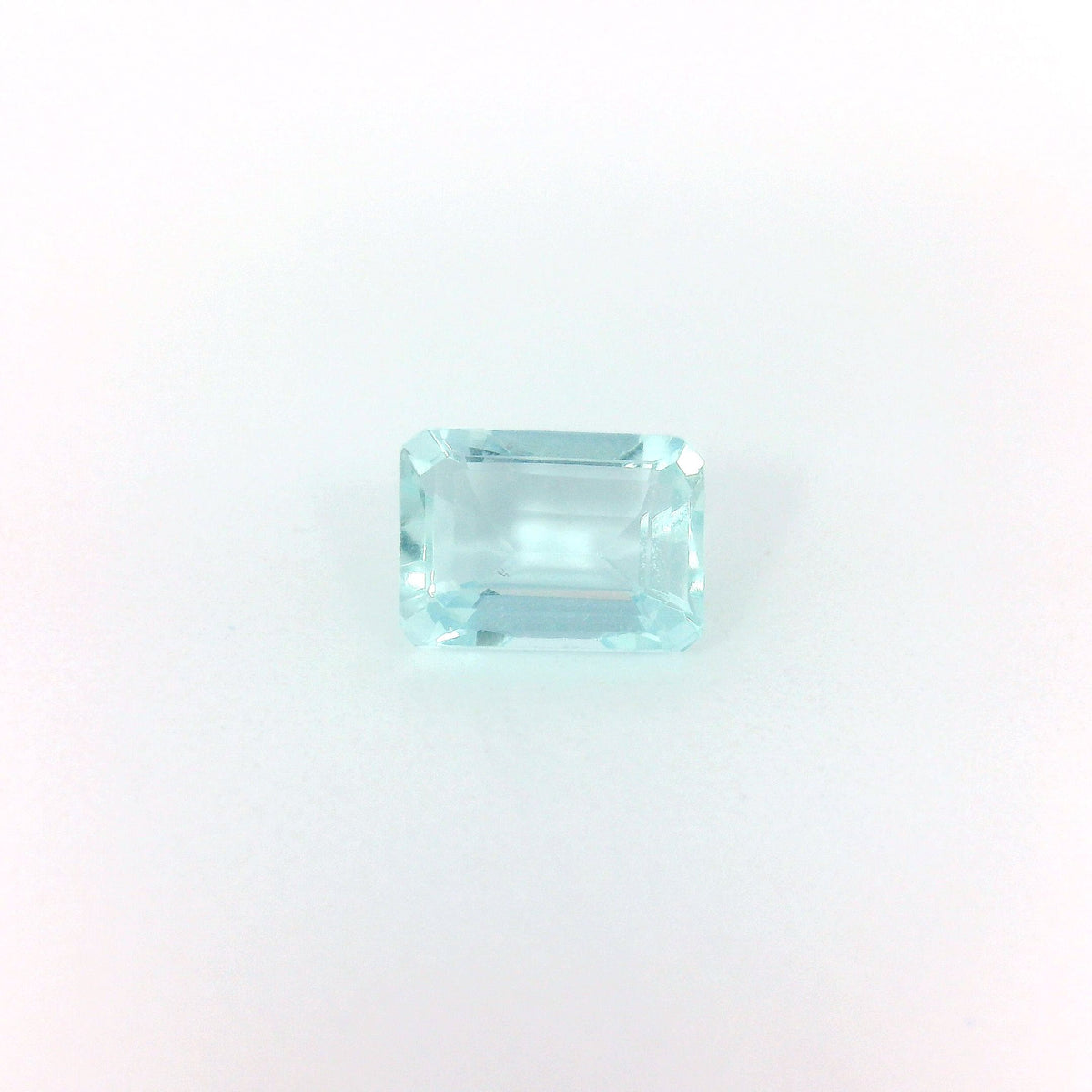 Octagonal Blue Aquamarine 1ct loose gemstone