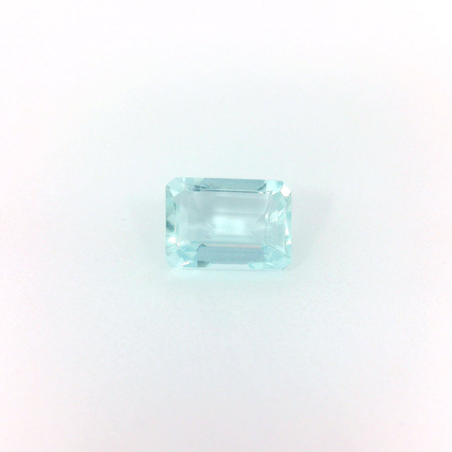 Octagonal Blue Aquamarine 1ct loose gemstone