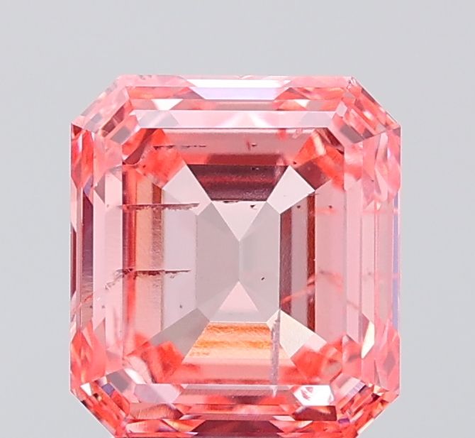 Emerald Fancy Vivid Pink Lab-grown Diamond 3ct I1 loose diamond