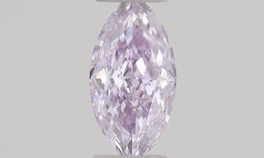 Marquise Fancy Purple Natural Diamond 0.13ct loose diamond