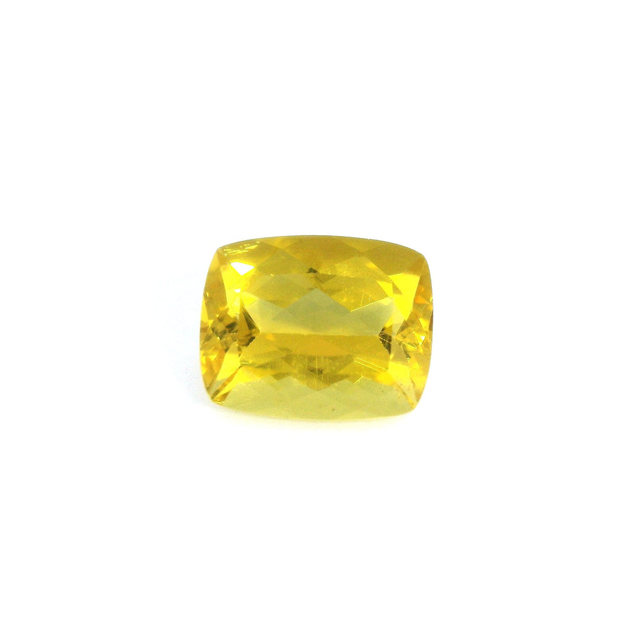 Cushion Yellow Heliodor 2.76ct loose gemstone