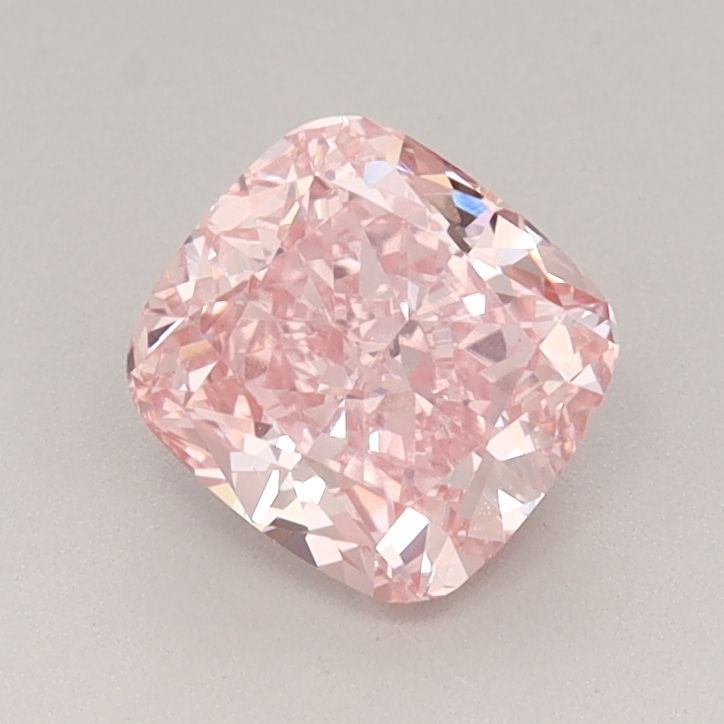Cushion Fancy Vivid Pink Lab-grown Diamond 1.14ct VS1 loose diamond