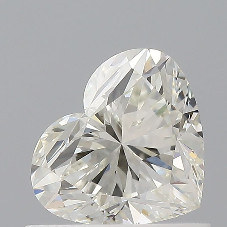 Heart Natural Diamond 0.71ct J VVS1