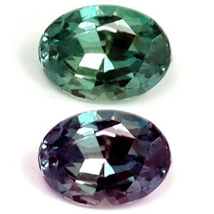 Oval Green Alexandrite 0.16ct loose gemstone