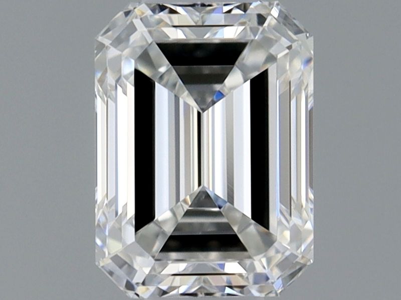 Emerald Natural Diamond 0.40ct F VVS1