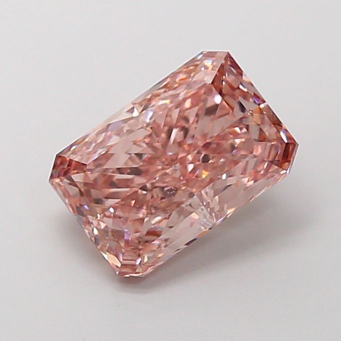 Radiant Fancy Light Brown Lab-grown Diamond 3.61ct VS2 loose diamond