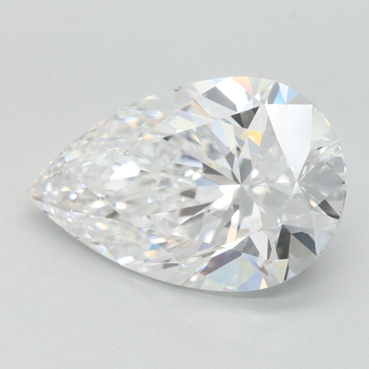 Pear Lab-Grown Diamond 3.16ct D FL