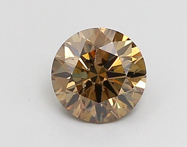 Round Fancy Green Natural Diamond 0.81ct I1 loose diamond
