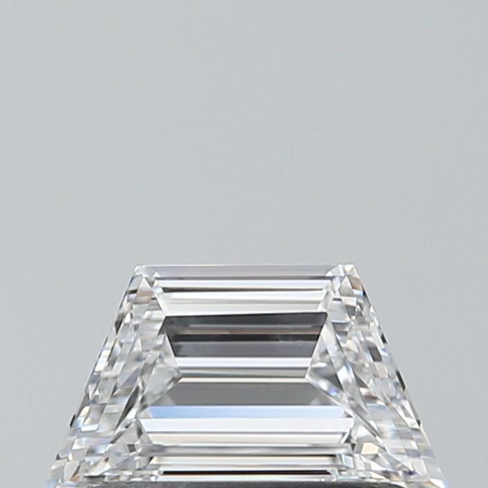 Trapezoid Natural Diamond 0.50ct D VVS1